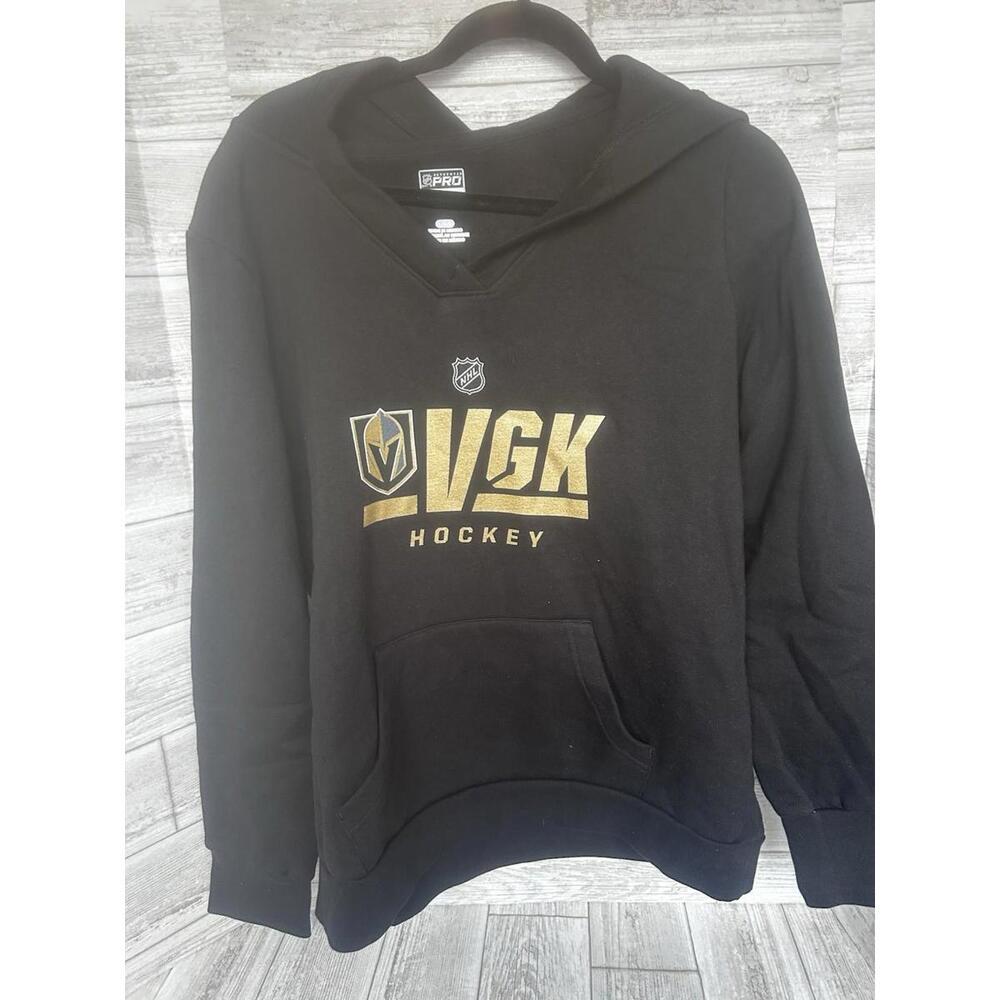 Vegas Golden Knights Fanatics Pro Women's L V-Neck Pullover Hoodie NWT